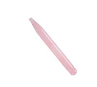 WEKADRIN Bâton de Massage Quartz Rose Naturel Gua Sha Stick pour Visage et Yeux Baguette de Cristal pour Acupression et Relaxation Portable et Léger Soin de Beauté Anti-âge