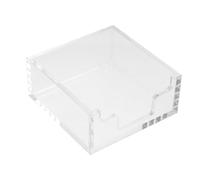 WEKADRIN Boîte à Mouchoirs Acrylique Transparente pour Restaurant Distributeur de Serviettes de Table Réutilisable Accessoire Restauration avec Design Moderne et Capacité