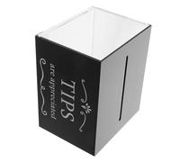 WEKADRIN Boîte à Suggestions Transparente avec Serrure Conteneur De Stockage Boîte De Dons Et Urne Verrouillée pour Collecte