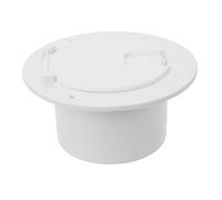 WEKADRIN Boîte de Rangement Câble Électrique Ronde pour Camping Yacht Trappe Passe Câble Pratique Installation Facile sans Outil Accessoire Polyvalent pour Organisation
