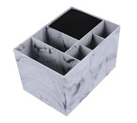 WEKADRIN Boîte de Rangement Multifonction pour Outils Coiffure Support Ciseaux Antidérapant Organiseur Cheveux Compact et Coiffeurs Professionnels