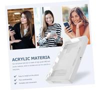 WEKADRIN Boîte de Verrouillage Smartphone Acrylique avec Clé Coffre de Contrôle Usage pour Étudiants et Adultes Permet Concentration et