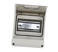 WEKADRIN Boîtier Distribution Étanche Extérieur Coffret Plastique Circuits Compact pour Protection Électrique Plein Air Installation Rapide et Fiable