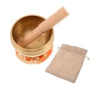 WEKADRIN Bol de l'himalaya accessoire de bouddhisme petit bol chantant décoratif lin