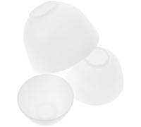 WEKADRIN Bols en Silicone Résistants Lot de 3 pour Masques Faciaux et Soins Capillaires DIY Inodores pour Recettes Cosmétiques Cuisine