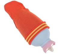 WEKADRIN Bouillotte en Silicone Réutilisable Violette Mini Bouillotte Portable Dessin Animé Chauffe-Mains Compact pour Usage Extérieur et Domestique Paquet Chauffant Multifonction pour