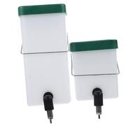 WEKADRIN Bouteille d'eau Automatique pour Lapin Et Cochon d'Inde Anti-Goutte en Plastique Solide 600ml 1l, Accessoire pour Cage, Usage Domestique Et Animalier