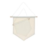 WEKADRIN Broches Décoratives Murales Beige 2 Pièces, Bannière Fanion pour Exposition D'accessoires, Matériau Usage Domestique, pour Chambre Garçon et Filles et Décoration Murale