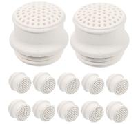 WEKADRIN Buses De Lampe à Vapeur en Poterie 12 Pièces Compactes Légères Compatibles Lampes à Gaz Et Pétrole Accessoires De Camping De Randonnée pour Éclairage Extérieur Et Remplacement