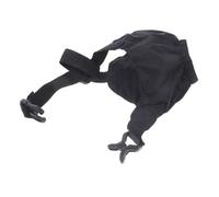 WEKADRIN Cache-œil Ajustable Noir pour Animaux Masque Occultant pour Calmer et Réduire Excitation pour Toilettage Soins et Examens Vétérinaires