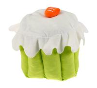 WEKADRIN Cachette Semi-fermée pour Cobaye Abri Portable et Doux pour Petits Animaux Lit Chaud Hiver pour Lapin Nid Isotherme pour Chinchilla