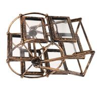 WEKADRIN Cadre Photo Roue Rotatif 10 CM en PVC Décoratif Moulin à Vent Vintage pour Maison Salon Chambre Cadre Photo Rotatif Protecteur Présent Anniversaire Mariage