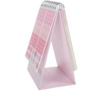 WEKADRIN Calendrier de Bureau à Poser Compact Calendrier Mensuel avec Mémo Agenda Pratique pour Organisation Quotidienne Design Sobre Cartonné et Facile à Ranger