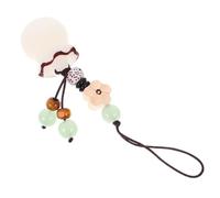 WEKADRIN Chaînette pour Téléphone en Perles de Bodhi Pendentif, Décoration Arrière, Lanière Facile à Attacher pour Paquet ou Étui