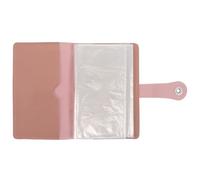 WEKADRIN Classeur d'Épargne Billets Rose Organiseur de Billets Multifonction avec Compartiments Variés Carnet de Suivi des Factures Compact pour Gestion Financière Quotidienne