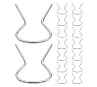 WEKADRIN Clip de Fixation pour Manivelle de Lève-vitre Automobile en Acier Robuste, Lot de 200 Pièces, Clips Universels pour Levage de Vitre de Portière de Voiture, Outil de Réparation