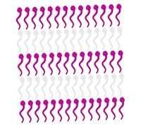 WEKADRIN Confettis Colorés Forme de Têtard pour Décoration Créative de Mariage Shower à Thème Confettis Artistiques Festifs