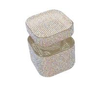 WEKADRIN Coupelle à Dappen Cristal Pour Nail Art Taille Moyenne Nettoyage Rapide Professionnels Coupelle Multifonction Pour Manucure Espace De Travail