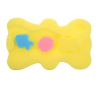 WEKADRIN Coussin de Bain en Éponge pour -Né Tapis de Bain Antidérapant Jaune 55 CM d'Épaisseur Confortable et Solide Sécurisé pour Nourrisson