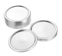 WEKADRIN Couvercles De Bocaux De Conserve En Étain 86mm Bouchons Métalliques Solides 24 Pièces Étanches Protection La Lumière Et Haute Température Pour Conservation Alimentaire