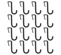 WEKADRIN Crochets Plastique 16 Pièces Multifonctions pour Rangement Suspendu la Cuisine et Salle de Bain sans Outils Supports Carrés Micro Ondes