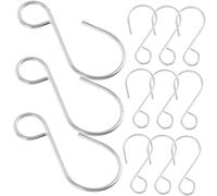 WEKADRIN Crochets S en Métal pour Housse de Siège Auto 100 Pièces, Supports Robustes pour Housse D’Appui-tête, Fixation pour Voiture, Installation Facile, Accessoire Intérieur Automobile Pratique