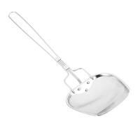 WEKADRIN Cuillère à Tamis Acier Inoxydable à Mailles Fines Ustensile de Cuisine Ergonomique pour Filtrer Graisse et Résidus Manche Long Antidérapant pour Cuisson Rapide et Pratique
