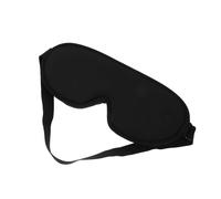 WEKADRIN de Sommeil Mousse à Mémoire et Confortable Cache Yeux pour Détente Maison et Voyage Noir