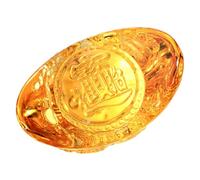 WEKADRIN Décoration Ingot Cristal Sculptée Figurine Feng Shui Dragon Ornement Bureau Salon Attractif Modèle pour Maison et Bureau