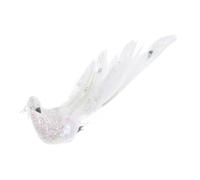 WEKADRIN Décoration Paon Simulation Figurine Artisanale Réaliste pour Jardin Intérieur Extérieur Ornement Décoratif Élégant