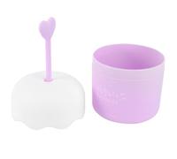 WEKADRIN Dispositif de Nettoyage Facial à Bulles Mini Outil à Bulles Compact Violet Mousseur Portable pour Soins Peau Visage Quotidien