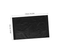 WEKADRIN Drap de Transfert Tubulaire Noir 110 X 68 CM pour Patients Alités et Personnes Âgées Feuille de Glissement Lavable Réutilisable Facilitant Le Repositionnement au Lit et Fauteuil