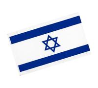 WEKADRIN Drapeau Israël Polyester Pliable Couleurs Décoratif pour Événements et Extérieur Intérieur