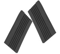 WEKADRIN en Silicone Antidérapants 1 Paire Stabilité Noire pour Pédale de Grosse Caisse pour Batterie Lors des Performances