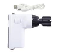 WEKADRIN Enrouleur Électrique de Cordes pour Guitare Blanc Câble de Charge Outil Multifonction Compact pour Entretien Guitare Accessoires Réparation Banjos et Mandolines Usage