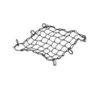 WEKADRIN Filet De Chargement Réglable 40x40 Cm avec 6 Crochets, Maille Renforcée pour Coffre De Voiture Et Moto, Élastique Sécurisé pour Transport en Extérieur, Usage Automobile Polyvalent