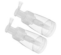 WEKADRIN Flacon Pulvérisateur de Poudre Transparent 2 Pièces 180 Ml Dose Précise Usage Coiffure Salon Professionnel