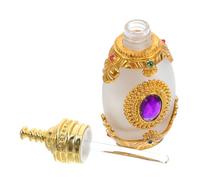 WEKADRIN Flacon Verre Mini Compte-gouttes pour Huiles Essentielles Parfums et Cosmétiques Bouteille Échantillon avec Système Précis Voyage et Usage Beauté