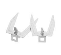 WEKADRIN Fourchettes Pour Barbecue Et Friteuse à Air En Acier Inoxydable Lot De 2, Accessoires Pour Rôtir Poulet Et Viande, Adaptées Pour Cuisson Maison Et Repas En Famille