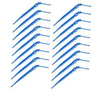 WEKADRIN Goutteurs D'irrigation Goutte à Goutte 100 Pcs pour Plantes en Pot, Débit d'eau Précis, Polyéthylène Solide, Système Micro-arrosage Jardin, Émetteurs Fiables et Économiques