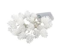 WEKADRIN Guirlande Lumineuse LED de Pomme de Pin 6 Mètres 40 Lampes Colorées Décoration Intérieure et Extérieure pour Noël et Fêtes Lampe LED Décorative à Piles