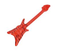 WEKADRIN Guitare Gonflable Décorative Épais Accessoire Musical pour Fête à Thème Modèle Rock Élégant et Résistant pour Jeux Garçon Fille et Festivals Couleur Aléatoire Couleur Aléatoire