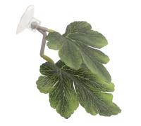 WEKADRIN Hamac Feuille Artificielle pour Poisson Betta Ventouse, Plante D'aquarium en Plastique Léger pour Nidification, Ponte et Repos, Accessoire Décoratif Réaliste, Adapté Aquarium