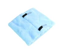WEKADRIN Hamac pour Perroquet Peluche Chaude Lit Suspendu Confortable avec Crochet Double Nichoir pour Cage Oiseaux Cabane Balançoire Bleue pour Perruches et Petits Oiseaux