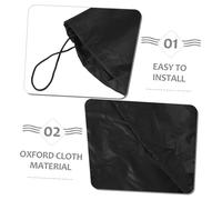 WEKADRIN Housse de Toit pour Climatiseur Rv Tissu Oxford Haute Température Protection Étanche et Respirante Compatible Brisk Ii Couverture Robuste Humidité pour de Toit Camping