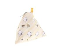 WEKADRIN Housse de Transport Respirante pour Petits Animaux Jaune Pochette Portable pour Écureuil Chinchilla Lapin et Reptiles Confortable et Chaud pour Sorties Hivernales Adaptée pour