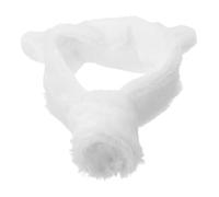 WEKADRIN Housse en Peluche Blanche pour Pied de Lampe LED Multi Modes et Réutilisable, pour Concerts et Performances, Protection Douce et Légère