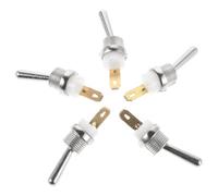 WEKADRIN Interrupteur D'Arrêt Pour Tronçonneuse À Essence Lot De 5 Kit D'Allumage Interrupteur De Sécurité Pour Outils Électriques Plaque De Remplacement Pour