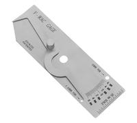 WEKADRIN Jauge de Soudure Angle Professionnelle pour Soudeurs Outil de Mesure Précis Profondeur de Fusion Règle Inspection de Soudage Robuste et Fiable pour Contrôle Qualité