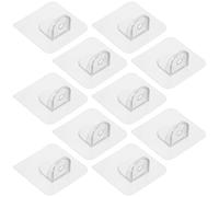 WEKADRIN Kit de 12 Ancrages Muraux Anti-Basculement Transparents pour Barrière Garçon et Filles Fixation Sécurisée Meubles et Commodes Accessoires Résistants pour Jeux en Intérieur et